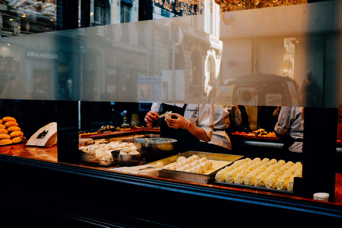 Image showcasing a charming family-run bakery for sale in Washington, with growth potential, perfect for those looking to sell or buy a bakery.