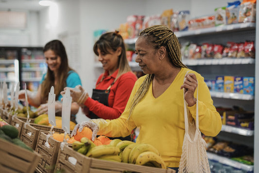 Digital supermarket business concept UK