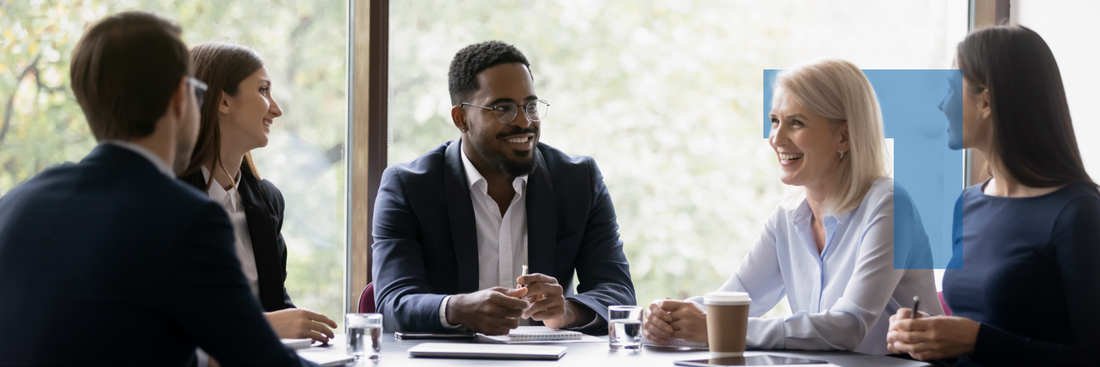 Business broker advising client on exit strategy and increasing company valuation without lowering commission fees