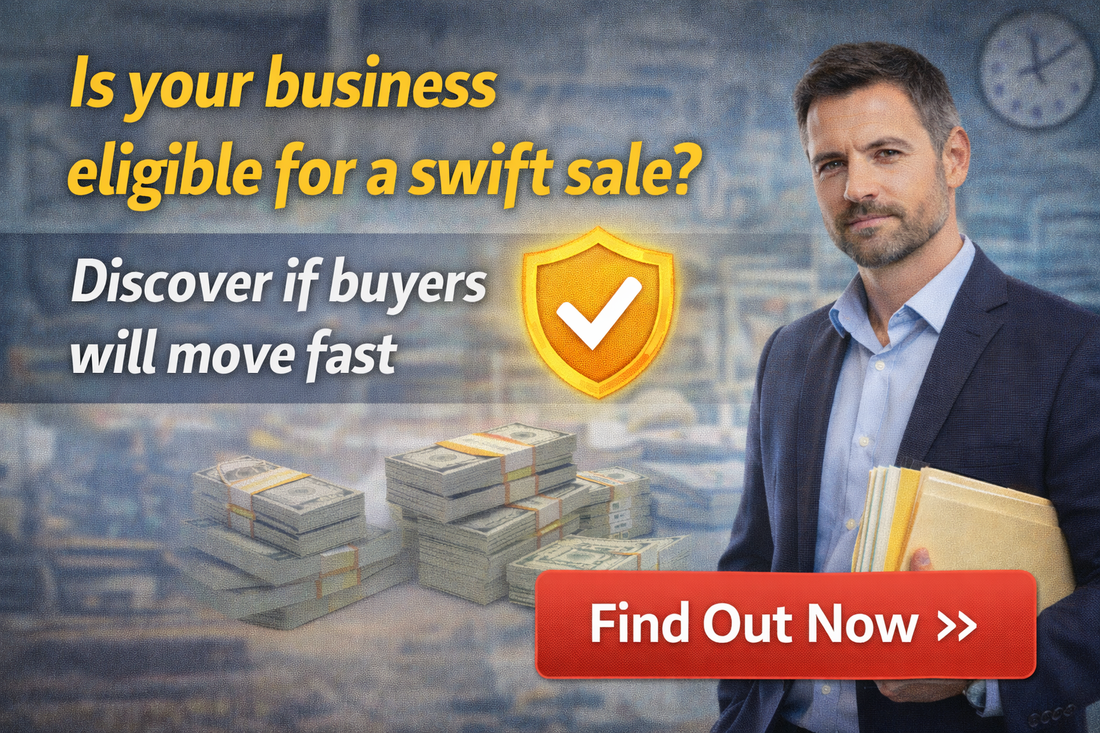 Is your business eligible for a swift sale? Discover if buyers will move fast