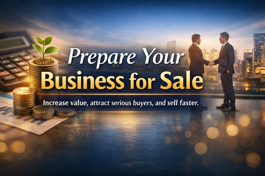 Prepare Your Business for Sale – increase value, attract serious buyers, and sell your company faster