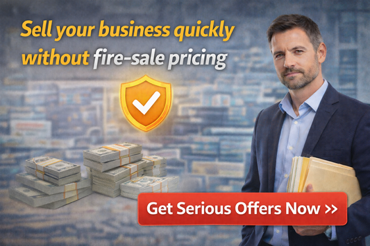 Sell your business quickly without fire-sale pricing and attract serious buyers
