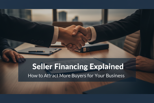 Sell Your Business Without a Cash Buyer / Seller Financing Opens More Doors