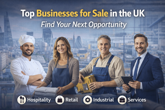 Top businesses for sale in the UK across hospitality, retail, industrial and services