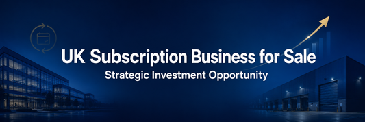 UK subscription business for sale with strategic investment and Managing Director opportunity