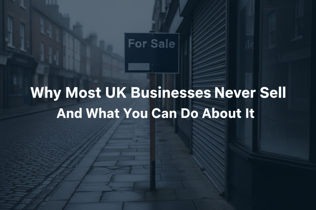 Why Most UK Businesses Never Sell / And What You Can Do About It